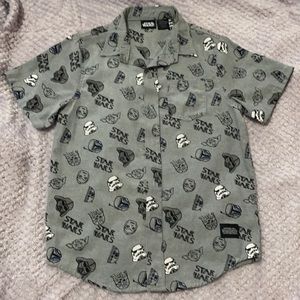 COPY - Star Wars button up shirt